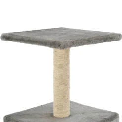 vidaXL Rascador para gatos con poste de sisal 55 cm Gris Outlet