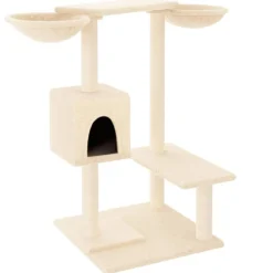vidaXL Productos Para Mascotas-Rascador para gatos con postes para rascar color 82 cm