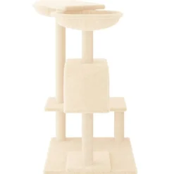vidaXL Productos Para Mascotas-Rascador para gatos con postes para rascar color 82 cm