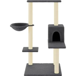 vidaXL Productos Para Mascotas-Rascador para gatos con postes de sisal 95 cm