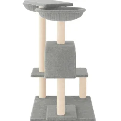 vidaXL Productos Para Mascotas-Rascador para gatos con postes 82 cm