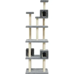 vidaXL Productos Para Mascotas-Rascador para gatos con postes de sisal 188 cm