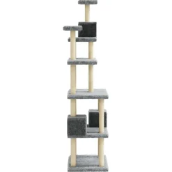 vidaXL Productos Para Mascotas-Rascador para gatos con postes de sisal 188 cm
