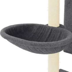 vidaXL Productos Para Mascotas-Rascador para gatos con postes de sisal 130,5 cm