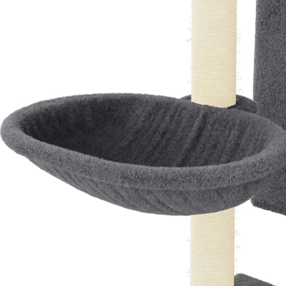vidaXL Productos Para Mascotas-Rascador para gatos con postes de sisal 130,5 cm