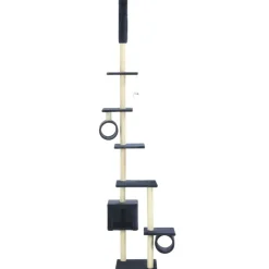 vidaXL Productos Para Mascotas-Rascador para gatos con postes de sisal 260 cm