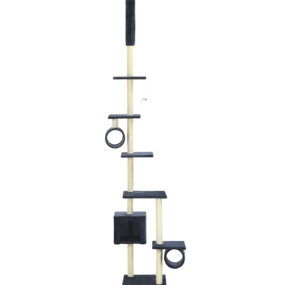 vidaXL Productos Para Mascotas-Rascador para gatos con postes de sisal 260 cm