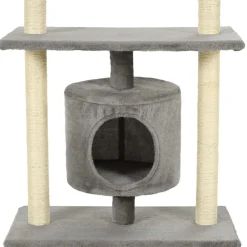 vidaXL Rascador para gatos con postes rascadores de sisal 95 cm Gris Sale