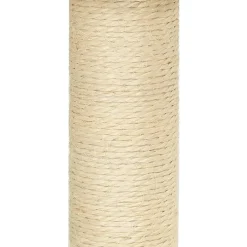vidaXL Rascador para gatos con postes de sisal 155 cm Gris claro