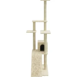 vidaXL Productos Para Mascotas-Rascador para gatos con postes de sisal color 155 cm