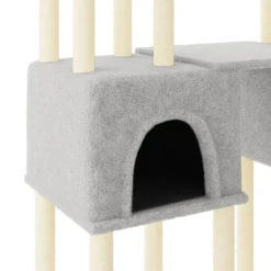 vidaXL Productos Para Mascotas-Rascador para gatos con postes de sisal 199 cm