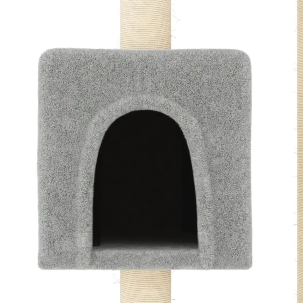 vidaXL Productos Para Mascotas-Rascador para gatos con postes de sisal 104 cm