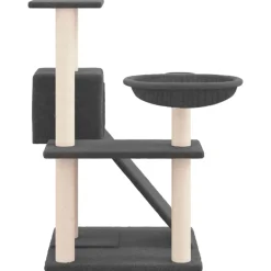 vidaXL Productos Para Mascotas-Rascador para gatos con postes de sisal 82 cm