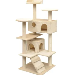vidaXL Productos Para Mascotas-Rascador para gatos con poste rascador de sisal 125 cm