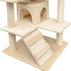 vidaXL Productos Para Mascotas-Rascador para gatos con poste rascador de sisal 125 cm