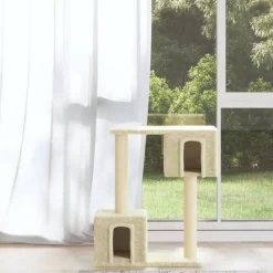 vidaXL Productos Para Mascotas-Rascador para gatos con postes de sisal 60 cm
