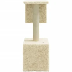 vidaXL Productos Para Mascotas-Rascador para gatos con postes de sisal 60 cm