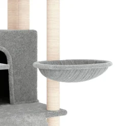 vidaXL Productos Para Mascotas-Rascador para gatos con postes de sisal 154 cm