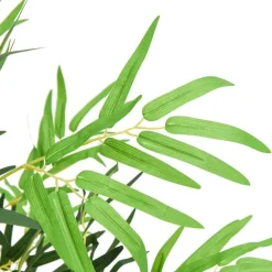 vidaXL Decoración-Árbol de bambú artificial con 500 hojas verde 80 cm