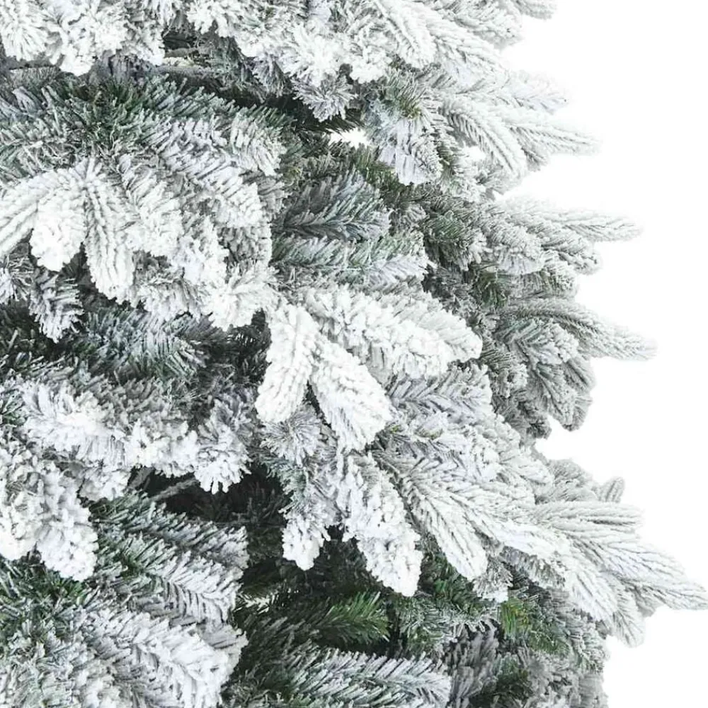 vidaXL Árbol de Navidad artificial con 150 LED 120 cm PE y PVC White Outlet