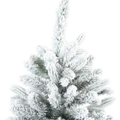vidaXL Árbol de Navidad artificial con 150 LED 120 cm PE y PVC White Outlet