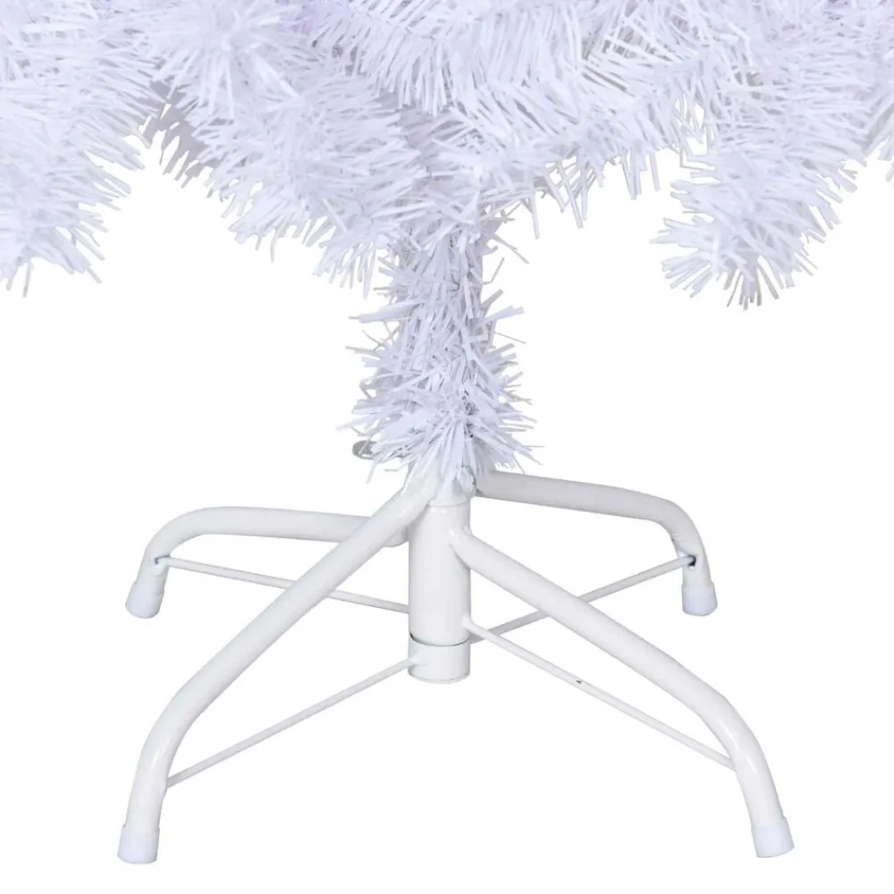 vidaXL Árbol de Navidad artificial con 150 LED 120 cm PVC y Acero Rosa Best