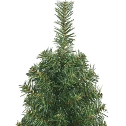 vidaXL Decoración-Árbol de Navidad artificial 120 cm PVC, Acero y Plástico