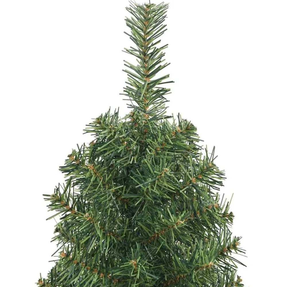 vidaXL Decoración-Árbol de Navidad artificial 120 cm PVC, Acero y Plástico