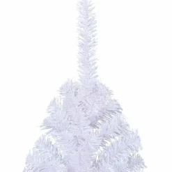 vidaXL Decoración-Árbol de Navidad artificial con 300 LED 240 cm PVC y Acero