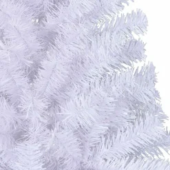 vidaXL Decoración-Árbol de Navidad artificial con 300 LED 240 cm PVC y Acero