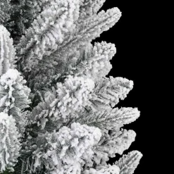 vidaXL Decoración-Árbol de Navidad artificial 120 cm PVC y Plástico y Acero y PE