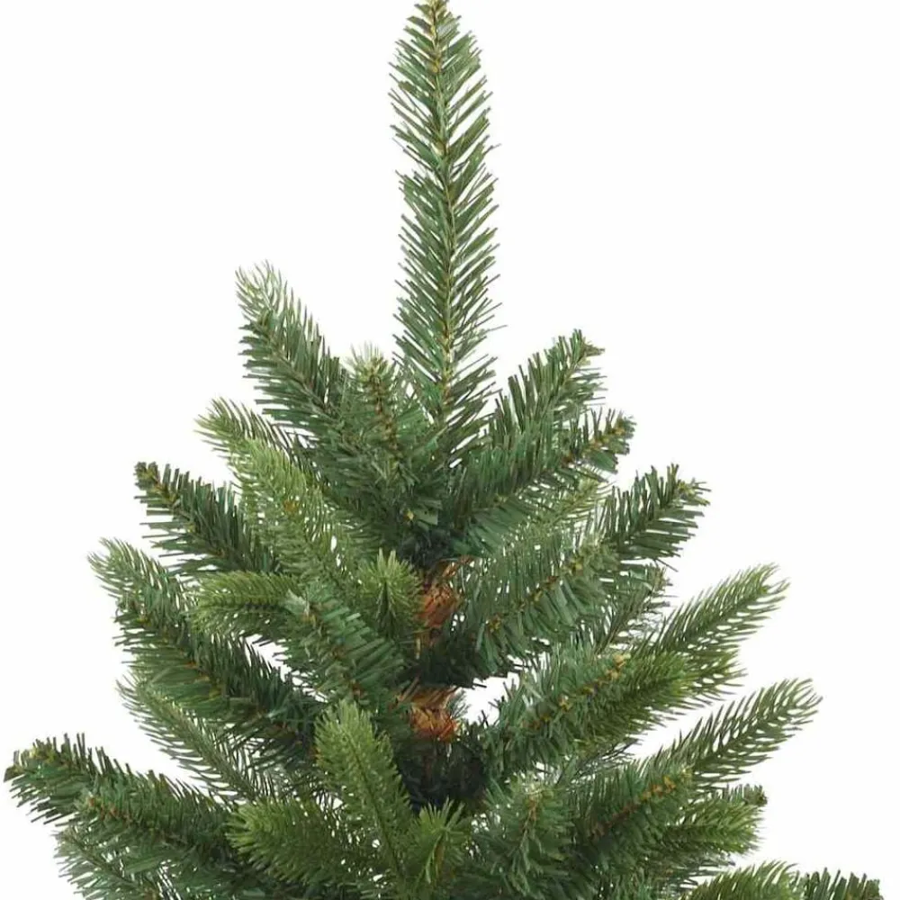 vidaXL Decoración-Árbol de Navidad artificial con 150 LED 150 cm PE y PVC