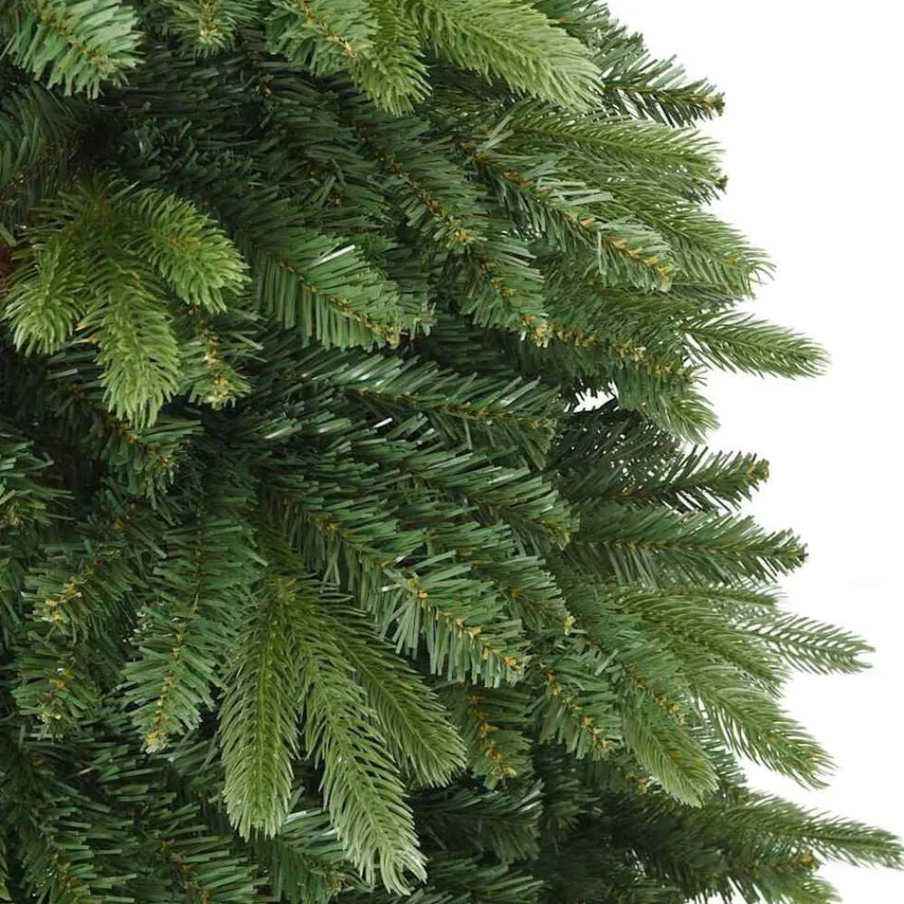 vidaXL Decoración-Árbol de Navidad artificial con 150 LED 150 cm PE y PVC