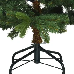 vidaXL Decoración-Árbol de Navidad artificial con 150 LED 150 cm PE y PVC