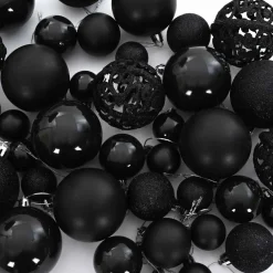 vidaXL Árbol de Navidad artificial con ramas articuladas 180 cm Negro Best
