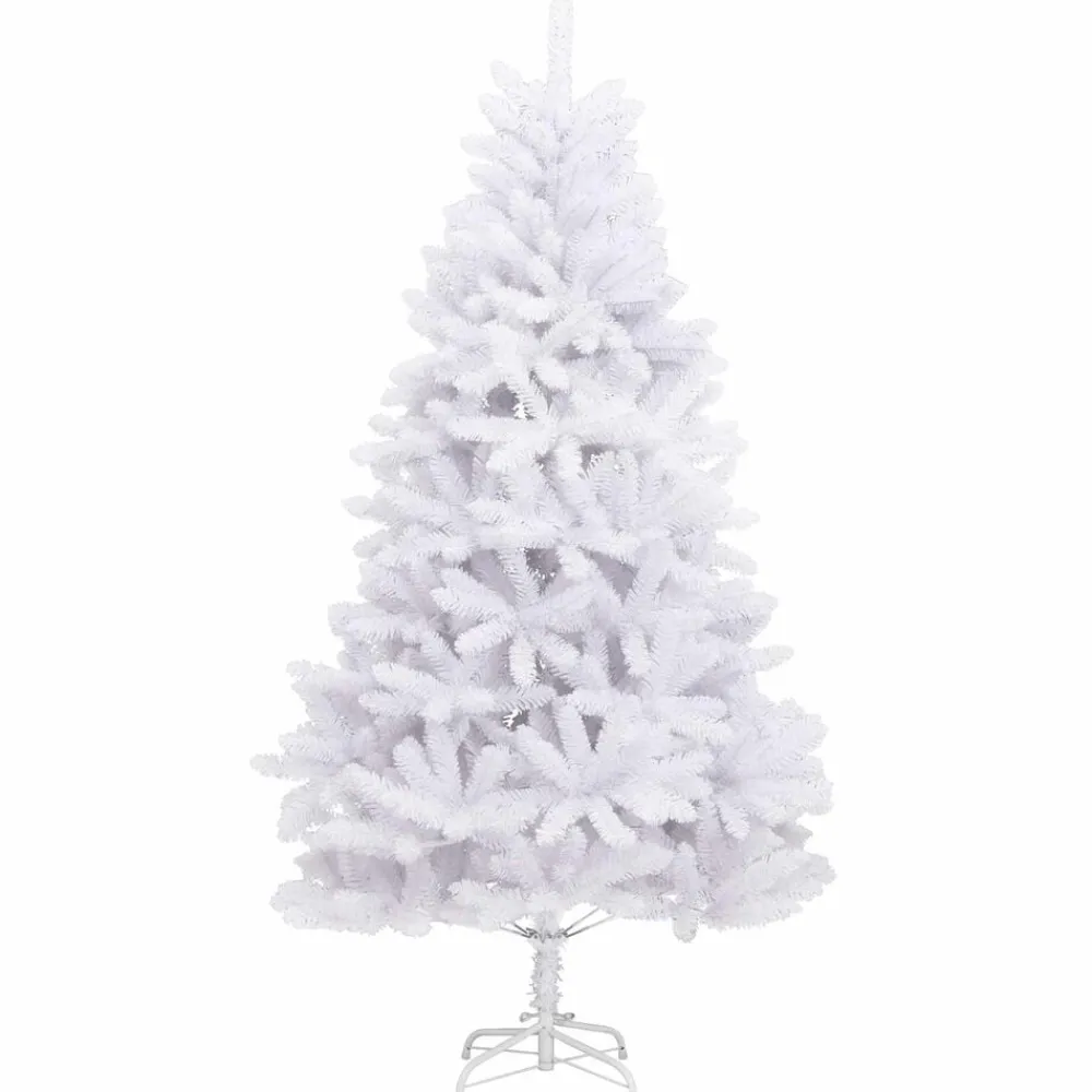 vidaXL Árbol de Navidad artificial con ramas articuladas 180 cm Negro Best