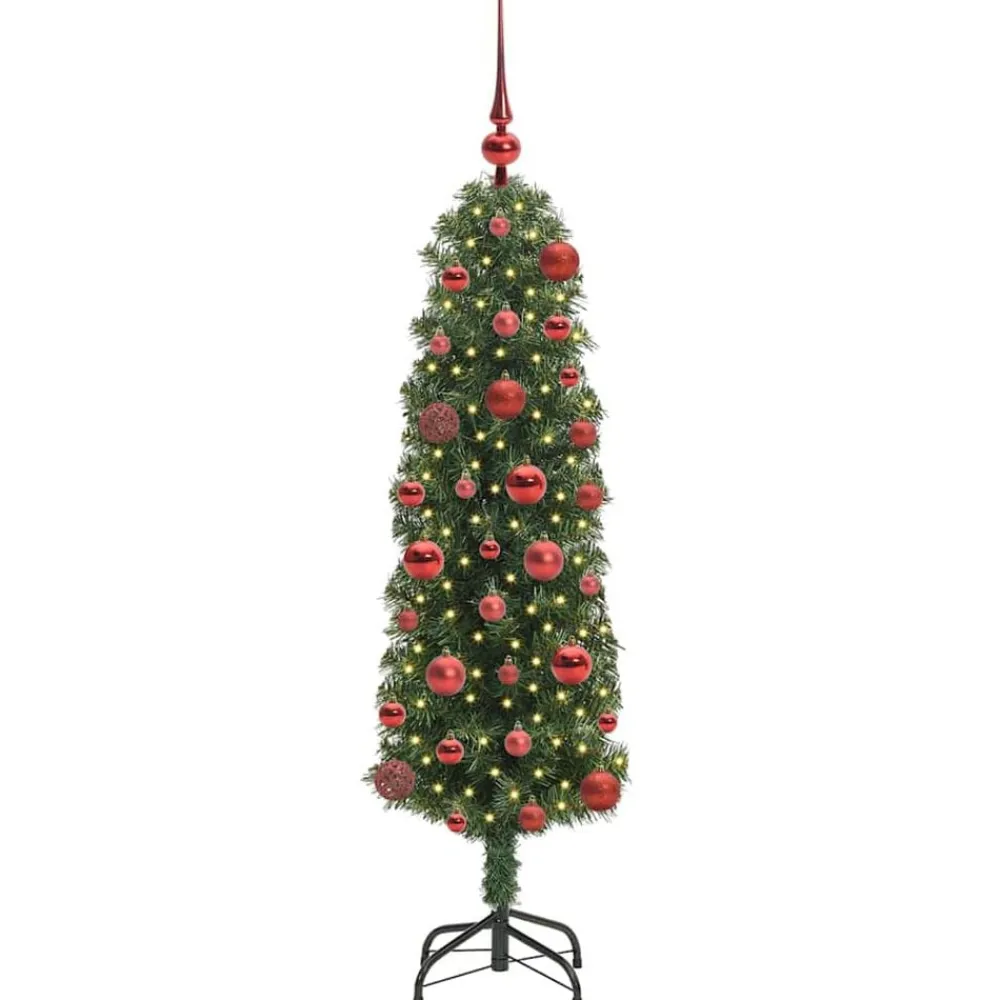 vidaXL Árbol de Navidad artificial 120 cm PVC, Acero y Plástico Verde Online