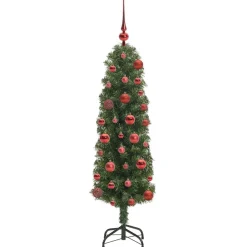 vidaXL Árbol de Navidad artificial 120 cm PVC, Acero y Plástico Verde Online