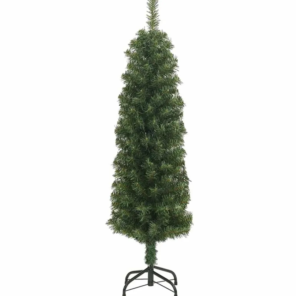 vidaXL Árbol de Navidad artificial 120 cm PVC, Acero y Plástico Verde Online