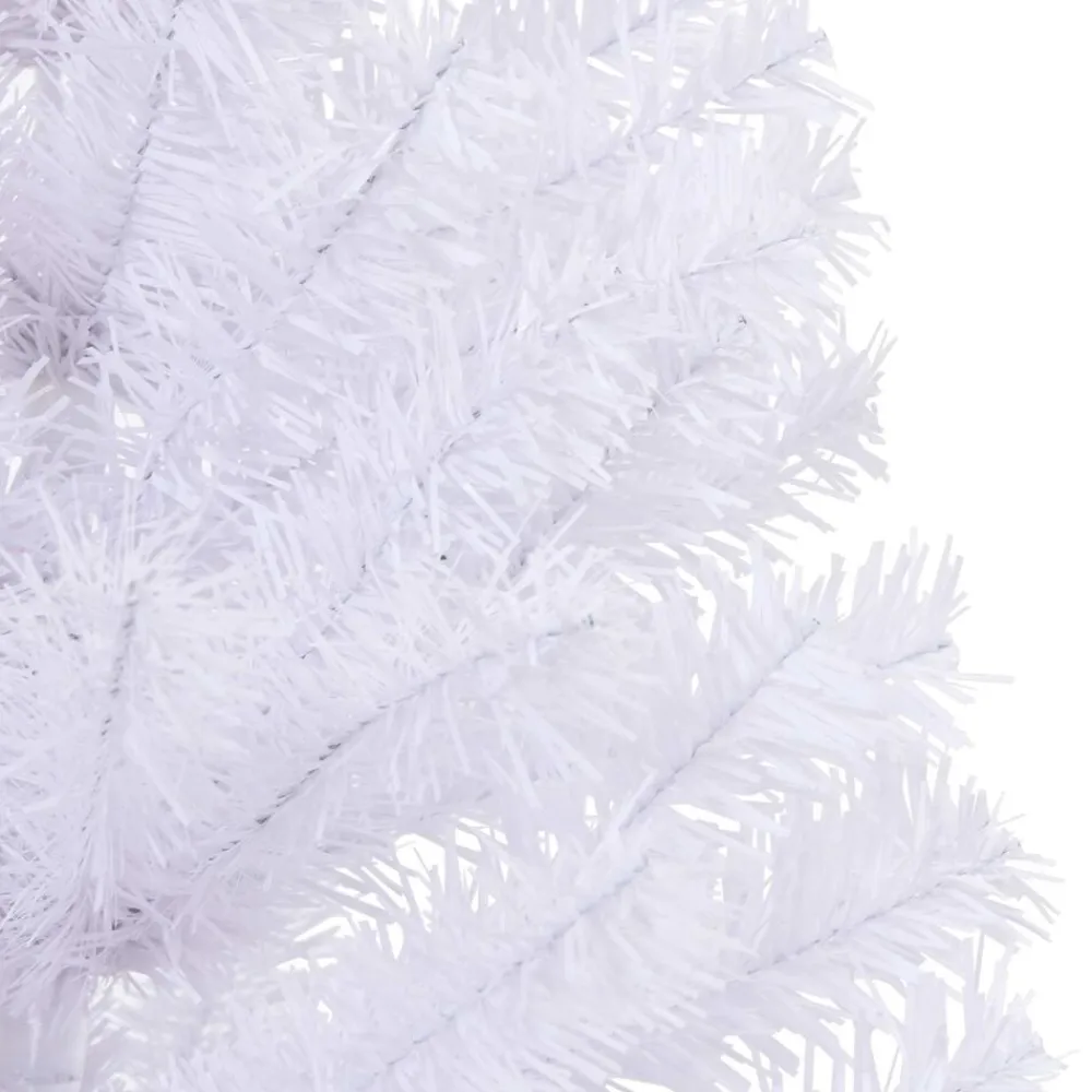 vidaXL Decoración-Árbol de Navidad artificial con 150 LED 120 cm PVC y Acero