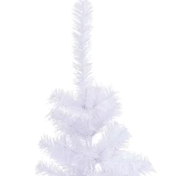 vidaXL Decoración-Árbol de Navidad artificial con 150 LED 120 cm PVC y Acero