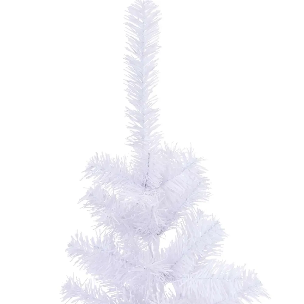 vidaXL Decoración-Árbol de Navidad artificial con 150 LED 120 cm PVC y Acero
