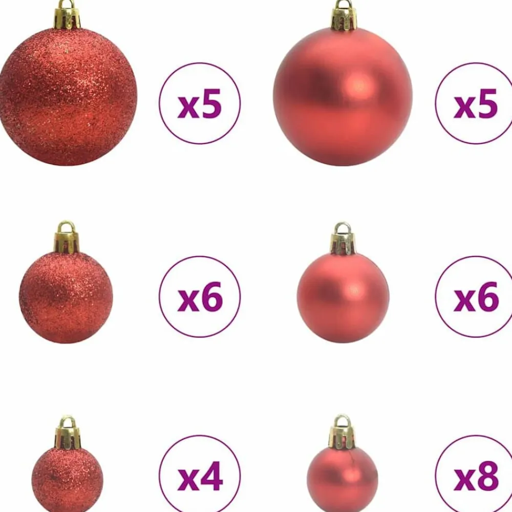 vidaXL Decoración-Árbol de Navidad artificial con ramas plegables y conos 150 cm