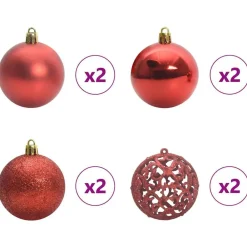 vidaXL Decoración-Árbol de Navidad Artificial Plegable con Nieve Esponjosa 150 cm