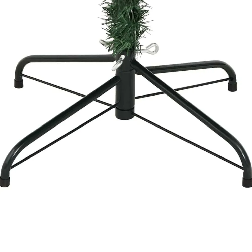 vidaXL Decoración-Árbol de Navidad Artificial Plegable con Nieve Esponjosa 150 cm