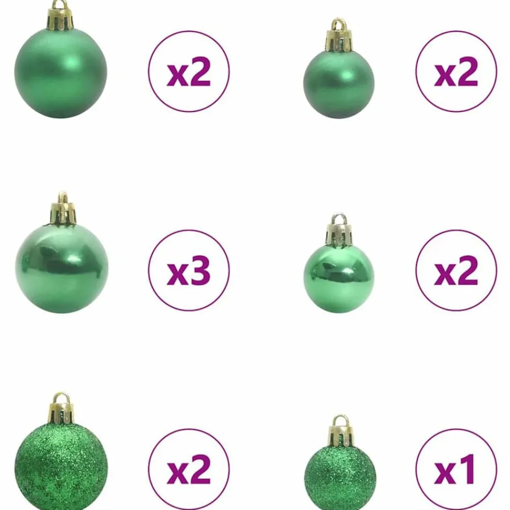 vidaXL Decoración-Árbol de Navidad Artificial Plegable con Nieve Esponjosa 150 cm