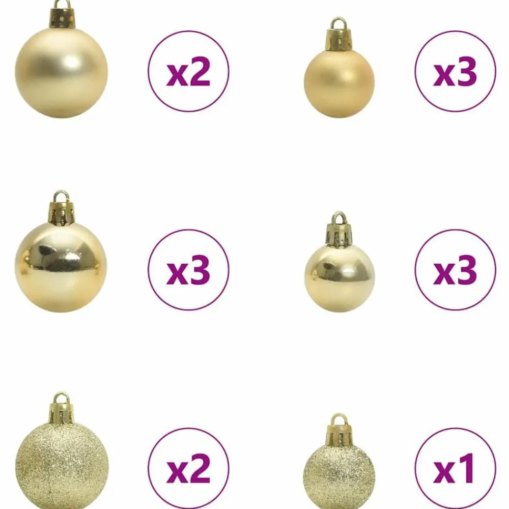 vidaXL Decoración-Árbol de Navidad Artificial Plegable con Nieve Esponjosa 150 cm