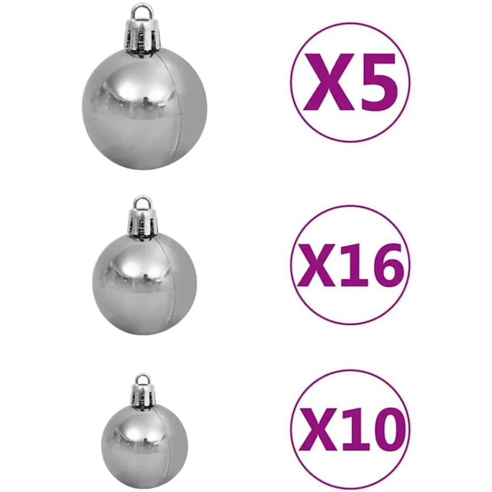 vidaXL Árbol de Navidad artificial 180 cm PVC, Acero y Plástico Verde Online