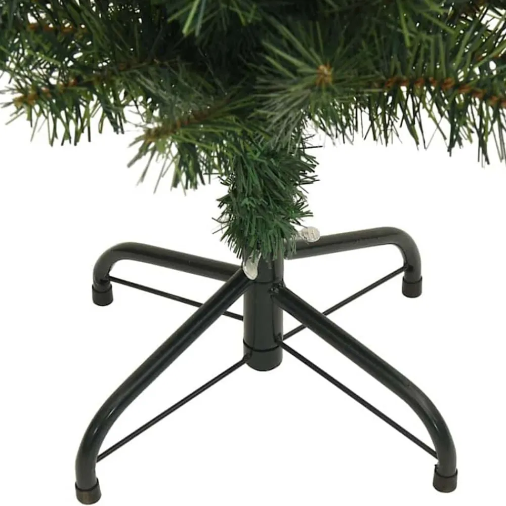 vidaXL Árbol de Navidad artificial 180 cm PVC, Acero y Plástico Verde Online