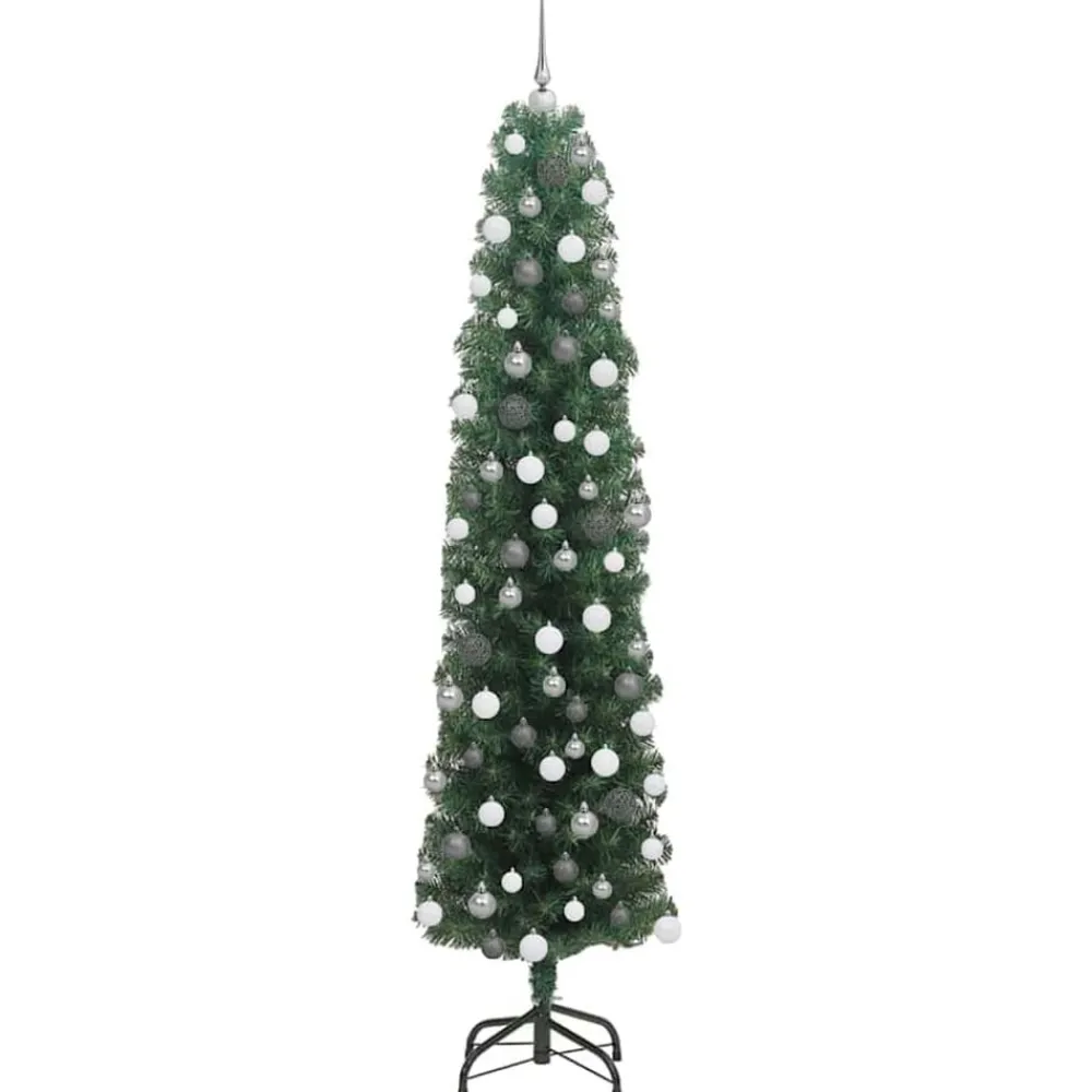 vidaXL Árbol de Navidad artificial 180 cm PVC, Acero y Plástico Verde Online